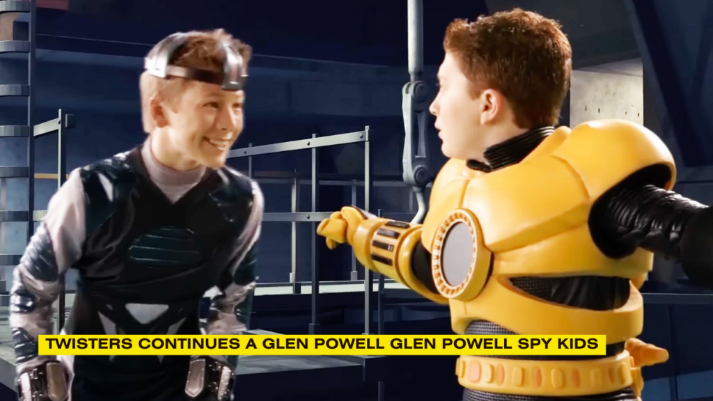 Twisters Continues A Glen Powell Glen Powell Spy Kids