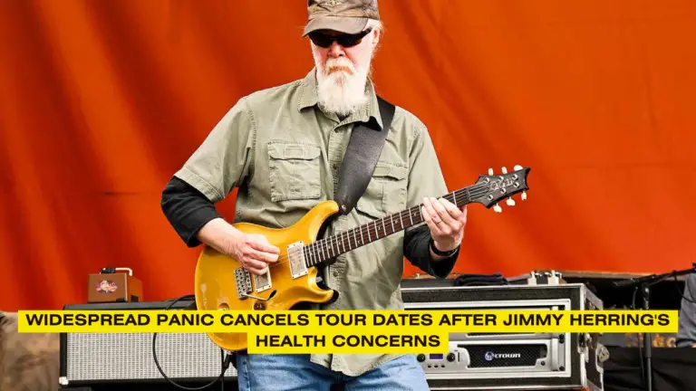 Widespread Panic Cancels Tour Dates After Jimmy Herring's Health Concerns