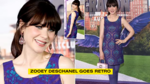 Zooey Deschanel Goes Retro