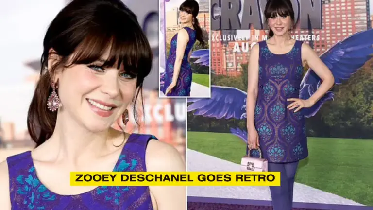 Zooey Deschanel Goes Retro