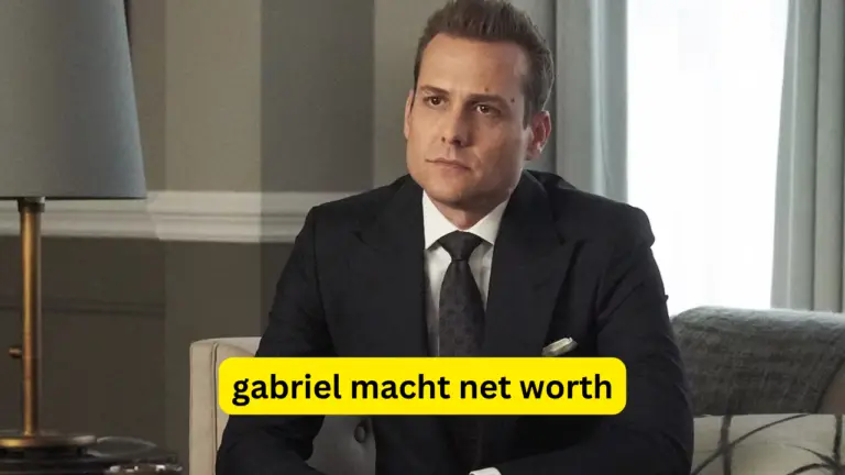 Gabriel Macht Net Worth