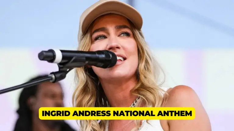 Ingrid Andress' Stirring National Anthem Performance Before MLB Home Run Derby Leaves a Lasting Impression