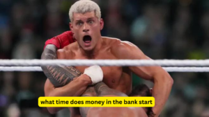 what time does money in the bank start