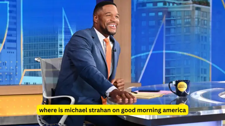 Where Is Michael Strahan On Good Morning America