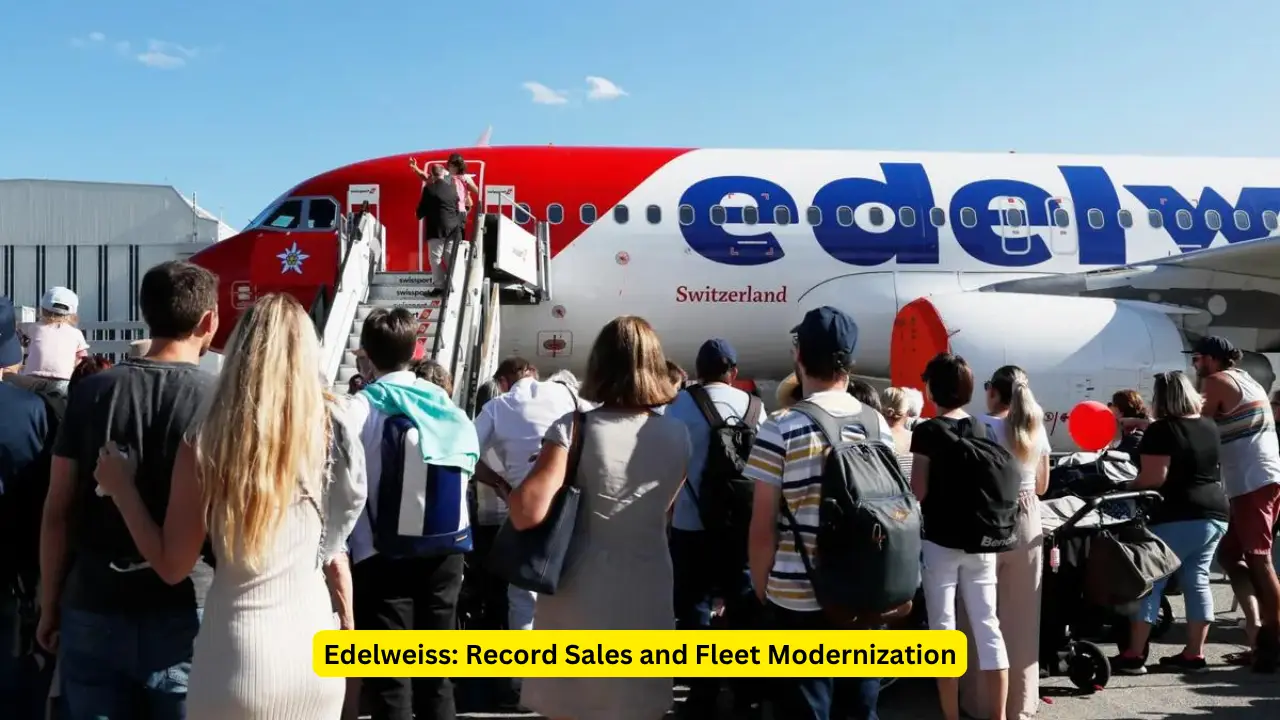 Edelweiss Record Sales and Fleet Modernization