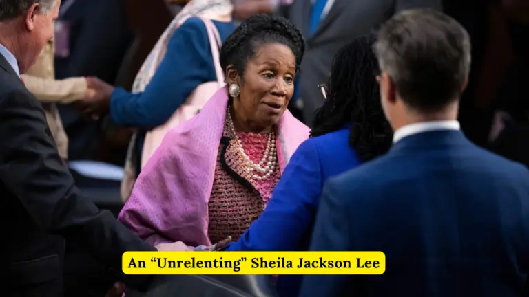 An “unrelenting” Sheila Jackson Lee