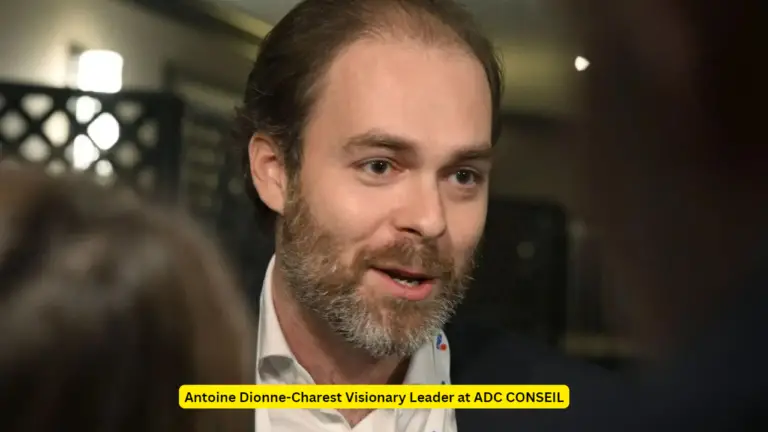 Antoine Dionne Charest Visionary Leader At Adc Conseil