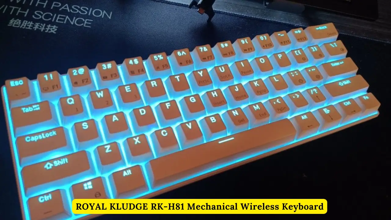 ROYAL KLUDGE RK-H81 Mechanical Wireless Keyboard