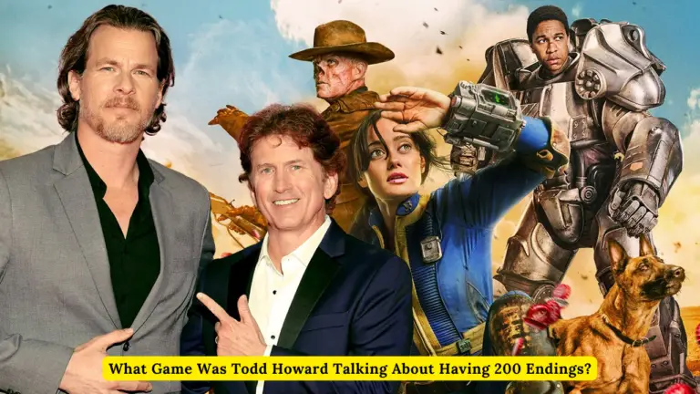 What Game Was Todd Howard Talking About Having 200 Endings?