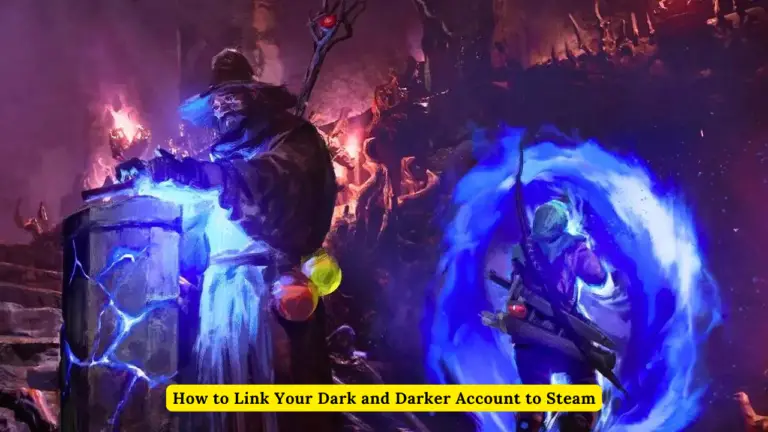 How to Link Your Dark and Darker Account to Steam