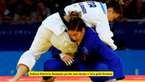 Judoca Patrícia Sampaio Perde Nas Meias E Luta Pelo Bronze