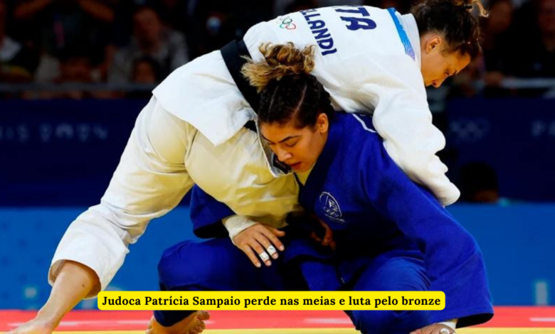 Judoca Patrícia Sampaio Perde Nas Meias E Luta Pelo Bronze