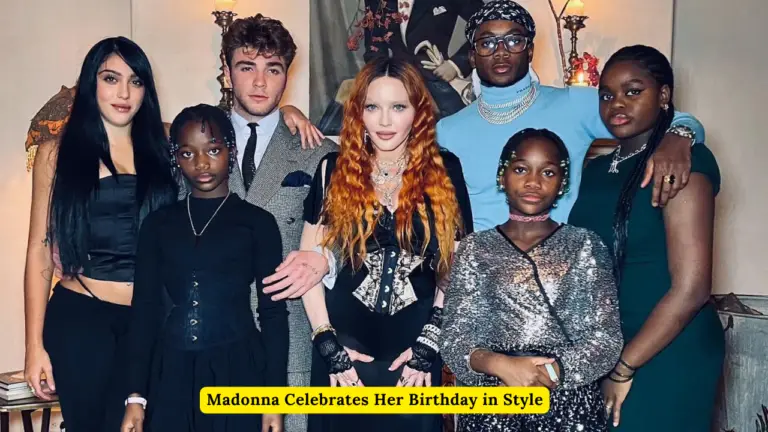 Madonna Celebrates Her Birthday in Style