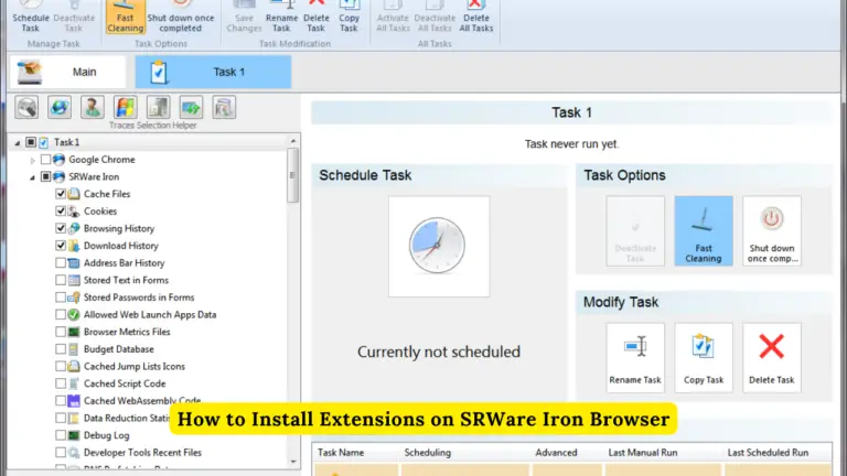 How to Install Extensions on SRWare Iron Browser 2024