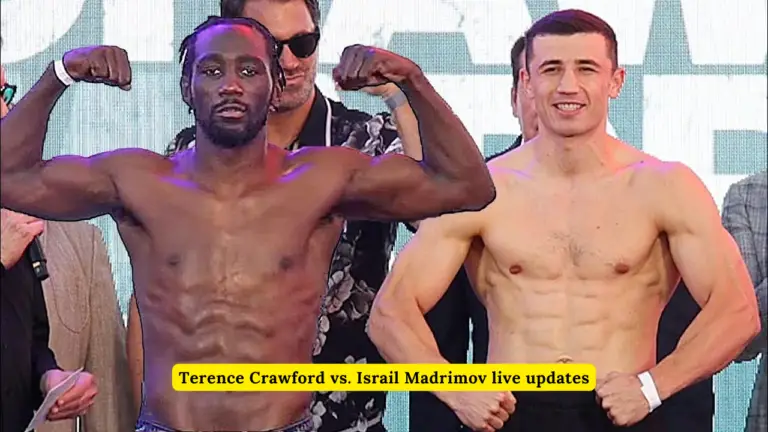 Terence Crawford Vs. Israil Madrimov Live Updates