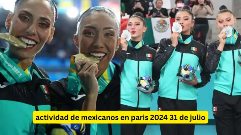 Actividad De Mexicanos En Paris 2024 31 De Julio