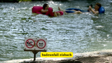 Badeunfall Eisbach