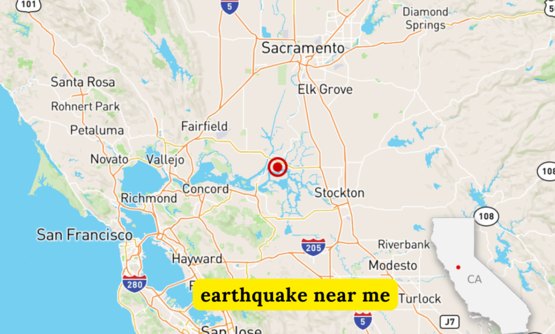 Earthquake Near Me