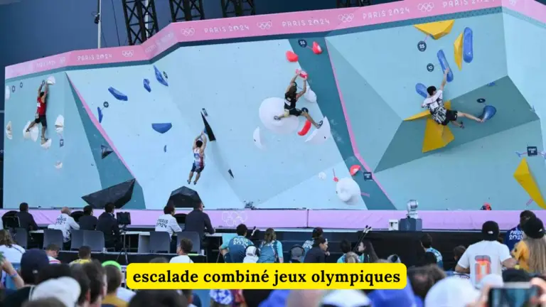 Escalade Combiné Jeux Olympiques