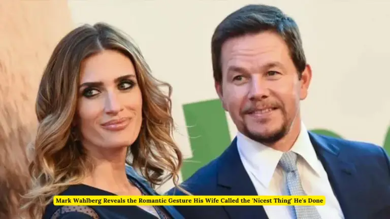 Mark Wahlberg Reveals the Romantic Gesture His Wife Called the 'Nicest Thing' He's Done