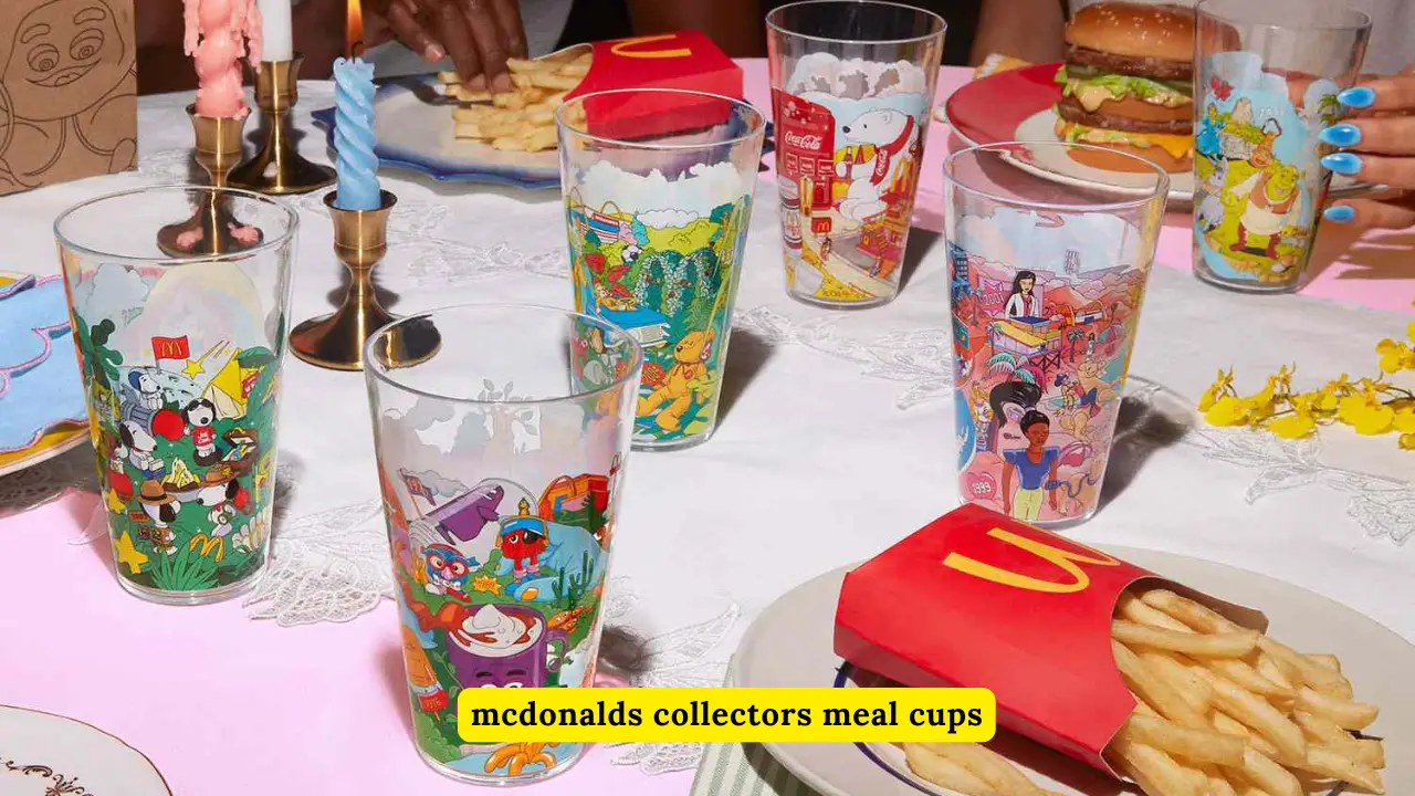 Mcdonalds Collectors Meal Cups