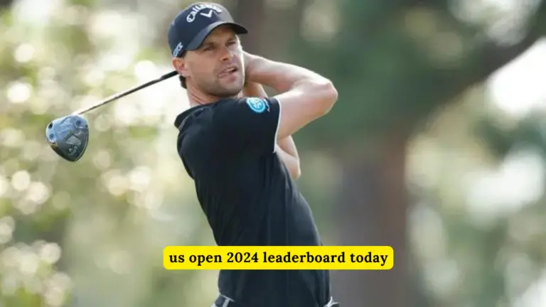 Us Open 2024 Leaderboard Today