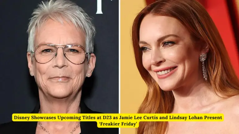 Disney Showcases Upcoming Titles at D23 as Jamie Lee Curtis and Lindsay Lohan Present ‘Freakier Friday’