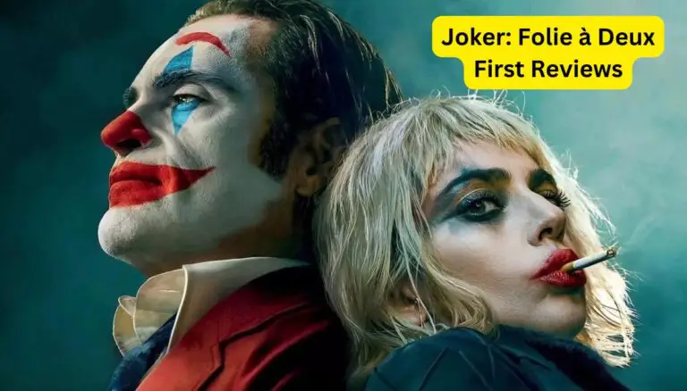 Joker Folie à Deux First Reviews