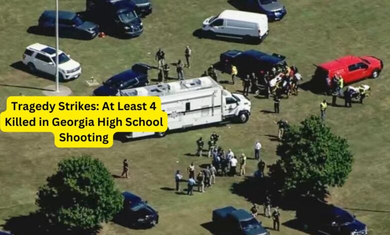 Tragedy Strike At Least 4 Killed in Georgia High School Shooting